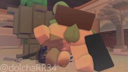 1boy 1girls animated doggy_style dolcha doomed_2_die from_behind_position roblox second_porn_of_character tagme technician_(doomed_2_die) vaginal_penetration video zombie
