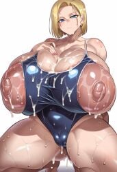 1girls ai_generated android_18 blonde_female blonde_hair blonde_hair blonde_hair_female blue_eyes blue_eyes_female cameltoe cleavage curvy dragon_ball erect_nipples female gigantic_breasts huge_areolae huge_ass nai_diffusion ninja666r puffy_nipples short_hair short_hair_female stable_diffusion thick_lips voluptuous wide_hips yellow_hair
