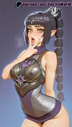 1girls 2025 ai_generated artist_name baldur's_gate_3 bangs black_hair blunt_bangs blush braid breasts breasts breasts breath bust chest covered_nipples electroworld elf fellatio_gesture female green_eyes heavy_breathing hi_res high_quality high_resolution highres long_hair patreon patreon_username pointy_ears see-through shadowheart solo stable_diffusion tongue tongue_out watermark