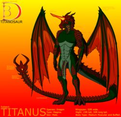 anthro dragon male penis solo titanosaur titanus