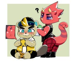 c.j. (animal crossing) from animal crossing by berseepon09