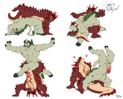 anthro bull czarmaze dragon gay male male/male penis sex