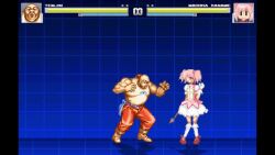 art_of_fighting defeated defeated_heroine defeated_with_sex fat_male fight fucked_into_submission game hair_ribbon m.u.g.e.n madoka_kaname magical_girl magical_girl_outfit mahou_shoujo_madoka_magica moaning mugen_rape multiple_positions petite petite_body petite_female pink_eyes pink_hair pixel_animation pixel_art puella_magi_madoka_magica rape raped red_ribbon ribbon ribbons sex_sounds tagme temjin twintails video