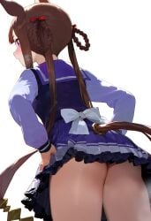 1girls ai_generated animal_ears anthropomorphization artist_request eyes female hair legs skin sweep_tosho_(umamusume) tagme umamusume umamusume_pretty_derby young