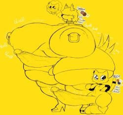 1boy 1futa arm_warmers balls big_ass big_breasts big_penis canine collar edit edited erection fat_ass feline fur furry futadom futanari just_coffee naked naked_futa necklace original_character penis piercing pink_nipples thick_ass thick_thighs thighhighs thighs