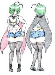 wriggle nightbug from touhou by p-man-daikaku