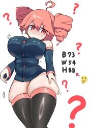 1girls 2d 2d_(artwork) ? absolute_territory adamadamode ahoge big_breasts breasts chubby chubby_female curvaceous curvy curvy_female curvy_figure fat_ass fat_thighs female female_only grabbing_own_thigh hourglass_figure huge_breasts kasane_teto large_breasts love_handles low-angle_view measurements motion_lines nipple_bulge plump plump_breasts plump_thighs red_eyes red_hair shiny_skin skindentation solo solo_female sweat thick_thighs thigh_grab thighhighs thighs tight_clothing twin_drills utau voluptuous voluptuous_female white_background wide_hips