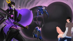 2019 absurd_res airachnid alien arcee armor aroused ass_expansion autobot balls balls_expansion big_balls big_breasts big_penis blue_eyes blush breast_expansion breasts bursting_breasts butt_expansion cave clothed clothing cybertronian digital_media_(artwork) erect_nipples erection female genitals growth hair hasbro headgear helmet hi_res huge_balls huge_breasts huge_cock human humanoid hyper hyper_breasts jack_darby lidded_eyes living_machine machine male male_human/female_alien male_human/female_humanoid male_human/female_robot mammal nipples open_mouth penis penis_expansion robot size_difference standing takara_tomy testicle_expansion torn_clothing transformers transformers_prime zdemian