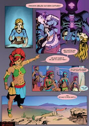 artist_upload body_modification breath_of_the_wild color comic corruption english_text female gerudo gerudo_outfit mutation orionart page_3 page_number princess_zelda quest robot story teenager text the_legend_of_zelda transformation urbosa zelda_(breath_of_the_wild)