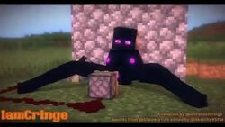 1girls 3d animated big_breasts black_skin dildo enderman enderwoman endie_(mutantnight) female female_focus female_only free fucking_machine iamcringe lowres mine-imator minecraft monster monster_girl negative nude outdoors piston_(minecraft) possible_orgasm purple_eyes redstone sex_toy solo_female sound spread_legs tagme vaginal_penetration video