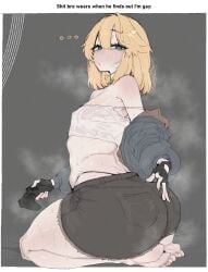 ... 1boy 2026 2d 2d_(artwork) 2d_artwork ai_generated ass ass_bigger_than_head bangs bare_shoulders big_ass big_butt blonde_hair blue_eyes blush blush_lines bridget bubble_ass bubble_butt clothed clothed_male clothing collarbone commentary crop_top curvaceous curvy curvy_body curvy_figure curvy_hips embarrassed english english_commentary english_text exposed_g-string exposed_panties femboy feminine_male fingerless_gloves g-string gloves guilty_gear guilty_gear_strive hair_between_eyes hair_ornament hairclip hi_res highres hourglass_figure huge_ass huge_butt large_ass large_butt looking_at_viewer male meme nipple_bulge nipples nipples_visible_through_clothing panties parted_bangs round_ass round_butt see-through see-through_clothes see-through_clothing see-through_shirt short_hair short_shorts shorts side_view skimpy skimpy_clothes smthlewd steam steaming_body sweat sweatdrop sweating sweaty sweaty_body sweaty_thighs tank_top text thick thick_ass thick_hips thick_legs thick_thighs thighs trans trans_woman transfem transgender voluptuous wide_hips