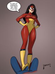 jessica drew from avengers by varknes