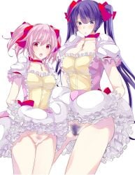 kaname madoka from bakemonogatari by rihito akane
