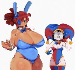 pomni from glitch productions by vodkrix