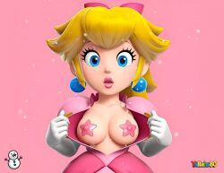princess peach from mario (series) by yallahs80