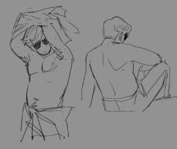 dave strider from homestuck by sickhoondr
