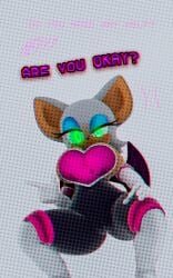 rouge the bat from sega by nottanj