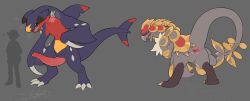 garchomp from pokemon by snowskau