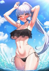 kamisato ayaka from genshin impact by ltgwhtl
