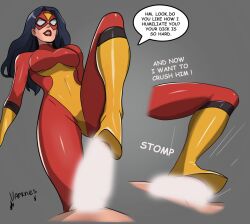 jessica drew from avengers by varknes