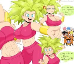 >:d <3 1girls 2010s 6boys abs absurd_res annoyed armwear biceps big_breasts blue_eyes breasts cleavage clothed clothed_female clothes clothing dialogue dragon_ball dragon_ball_super earrings english english_text female female_focus female_only fusion goku goku_black green_earrings hearts highres hips huge_breasts irritated jinu kefla large_breasts legendary_super_saiyan looking_at_own_breasts looking_down mastered_ultra_instinct motion_lines multiple_boys muscles muscular_female naughty_face open_mouth patreon patreon_logo patreon_reward patreon_username pink_clothing pointing pointing_at_breasts potara_earrings saiyan seductive seductive_smile shiny shiny_ass shiny_breasts shiny_clothes shiny_hair shiny_skin smile son_goku spiky_hair stretching super_saiyan super_saiyan_2 super_saiyan_blue super_saiyan_rose tail talking text thick thick_hips thick_legs thick_thighs thigh_highs thighhighs thighs toned ultra_instinct universe_6_saiyan/universe_7_saiyan white_background wide_hips yellow_hair