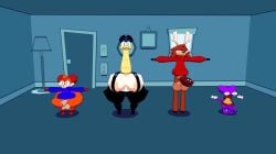 2025 3d_(artwork) alien anthro antlers armless ass balls big_balls big_breasts big_butt big_penis black_clothing black_eyes black_hat black_headwear black_nose black_overalls blue_clothing blue_hoodie blue_topwear bob_(superiorfoxdafox) bottomless breasts brown_body brown_clothing brown_ears brown_fur brown_hair brown_topwear brown_vest cain_(superiorfoxdafox) canid canine clothed clothing deer digital_media_(artwork) disembodied_hand domestic_cat door fangs felid feline felis female floating_hands fox front_view fur furniture_lamp genitals gloves green_body green_scales group hair handwear hat headgear headwear hoodie hooved_toes hooves horn huge_balls huge_breasts huge_cock inside long_neck lucy_swallows male mammal multicolored_body multicolored_clothing multicolored_fur multicolored_scales multicolored_topwear orange_body orange_fur orange_hair overalls partially_clothed penis picture_frame purple_body purple_ears purple_fur red_clothing red_fox red_hoodie red_topwear reptile scales scalie sharp_teeth shirt snake soups_(superiorfox) standing superiorfox t-pose teapot_(body_type) teeth thick_thighs topwear true_fox two_tone_body two_tone_clothing two_tone_scales two_tone_topwear two_tone_vest vest white_antlers white_body white_clothing white_fur white_gloves white_handwear white_shirt white_topwear window yellow_body yellow_nose yellow_scales
