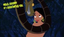 animated disney hypnosis kaa kaa_eyes shanti snake snake_bestiality sound tagme the_jungle_book video zoophilia