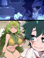izuku midoriya from boku no hero academia by bongfillstudent