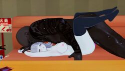 3d age_difference animated bbc big_breasts blacked blush breasts condom danganronpa danganronpa_2:_goodbye_despair dark-skinned_male enlil22 highres interracial koikatsu legwear licking_face male missionary missionary_position mp4 music nanami_chiaki nightclub pink_condom prostitution sound tagme tattooed_arm thug video