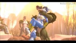 3d animated anthro cum double_penetration drinking_cum female handjob krystal lizard lizardman male mr_safety mrsafetylion multiple_boys nintendo reptile reptile_humanoid scales scalie sex sound star_fox straight tagme vaginal vaginal_penetration video