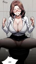 9:16 animated ass bathroom big_ass big_breasts big_butt breasts fantasy female glasses manhwa masturbation mp4 music office office_lady pussy pussy_juice red_lipstick sex_toy shorter_than_10_seconds slideshow sound tagme vaginal_masturbation vertical_video vibrator vibrator_in_pussy vibrator_under_clothes video