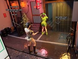 2girls 3d big_ass big_breasts big_thighs billie_eilish breasts bust busty capcom cop crossover curvaceous curvy curvy_figure female hips huge_ass huge_breasts huge_thighs jill_valentine large_ass large_breasts large_thighs light-skinned_female light_skin mature mature_female mehlabs police police_uniform policewoman real_person resident_evil resident_evil_3 slim_waist thick thick_hips thick_legs thick_thighs thighs voluptuous waist wide_hips