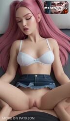 1boy absurd_res ai ai_art ai_generated animated arm_up armpits bed black_skirt bra breast_grab breasts brown_eyes clothing_aside collarbone cum cum_in_pussy erection female grabbing hi_res high_quality high_resolution highres k-pop kpop_demon_hunters lingerie lips looking_at_viewer lying mature_female medium_breasts mira_(kpop_demon_hunters) missionary myaiwaifu69 nipples on_back open_mouth original panties panties_aside penis pillow pov purple_hair pussy realistic rumi_(kpop_demon_hunters) sex skirt solo_focus sound sound_edit spread_legs straight tagme uncensored underwear vaginal_penetration video watch white_bra white_panties wristwatch zoey_(kpop_demon_hunters)