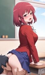 ai_generated big_ass eating_ass kushieda_minori minori_kushieda toradora!