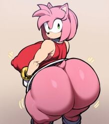 1girls ai_generated amy_rose ass ass_focus big_ass big_butt breasts bubble_butt dat_ass dat_butt fat_ass fat_butt female female_only furry_female furry_only gyatt hedgehog_girl huge_ass huge_breasts huge_butt mobian mobian_(species) mullon novelai pink_ass sega solo_female solo_focus sonic_(series) sonic_the_hedgehog_(series)