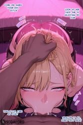 2025 addiction ahe_gao ai_assisted ai_generated all_fours bangs bedroom black_clothing blacked blonde_hair blowjob blowjob_face bodycon cosplay covered_nipples cum cumming dark-skinned_male dominant_male domination dress dripping_cum ear_piercing earrings english_text eyelashes fellatio gloves gradient_hair gyaru half-closed_eyes humiliation kitagawa_marin long_gloves long_hair looking_at_viewer marin_kitagawa medium_breasts messy_hair moaning motion_lines muscular_male my_dress_up_darling netorare ntr nude_male penis penis_between_breasts piercing pov pulling_hair qos queen_of_spades rolling_eyes saliva_on_penis slurp sodalord(twitter) sono_bisque_doll_wa_koi_wo_suru sound_effects speech_bubble splurt sucking sucking_penis sweat tan_skin tears thighhighs thinking trembling vacuum_fellatio veiny_penis wet_body wide_hips