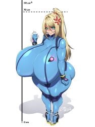1girls 2d 2d_(artwork) 2d_artwork alternate_height angry angry_expression angry_face ass ass big big_ass big_breasts big_butt blonde_female blonde_hair blonde_hair blue_eyes breasts coolpsyco106 female gigantic_breasts huge_ass huge_breasts huge_butt huge_thighs light-skinned_female light_skin looking_at_viewer massive_breasts metroid nintendo ponytail samus_aran short_female shortstack simple_background skin_tight skin_tight_outfit skin_tight_suit solo solo_female solo_focus thick_thighs zero_suit_samus
