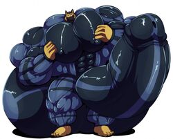 5_toes anthro balls bend_penis big_balls big_muscles big_penis bobert canid canine canis clothing domestic_dog erection genitals german_shepherd herding_dog huge_balls huge_cock huge_muscles hyper hyper_balls hyper_genitalia hyper_muscles hyper_penis looking_at_viewer male male_only mammal muscular nipples pastoral_dog penis simple_background smile spandex tight_clothing toes white_background