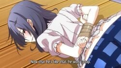 10s 1boy 1girls 2017 animated anus arms_behind_back ass assisted_exposure bent_over blood blue_hair blush bondage bouncing_breasts bound bound_wrists bra bra_pull breasts breasts_out butt_crack censored clothes_pull cum cum_in_pussy cumdrip defloration doggy_style female female_focus grinding hair_ornament hairclip ikoma_yui indoors large_breasts male mosaic_censoring multiple_boys multiple_girls nipples no_bra no_panties open_clothes open_shirt orange_eyes pain panties panty_pull plaid_bra plaid_clothes plaid_skirt pumping pussy rape reverse_cowgirl_position screaming sex sex_from_behind shirt short_hair skirt sound straddling straight tagme tape tape_bondage tears thighhighs top-down_bottom-up toriko_no_(series) toriko_no_kusari underwear unwanted_creampie urushibata_takeshi vaginal_penetration video wooden_floor