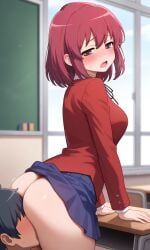 ai_generated big_ass eating_ass kushieda_minori minori_kushieda toradora!