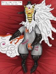 2023 3:4 ampharos blush blush_lines bulge_rubbing clothing generation_2_pokemon grunt_(pokemon) hi_res latex latex_clothing latex_skinsuit lock_bulge nintendo null_bulge pokemon pokemon_(species) riggedreded rocket_grunt skinsuit squeaking team_rocket team_rubber_rocket teamrocket tight_clothing