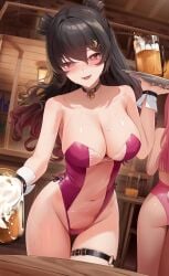 :d animal_tail armpit armwear ass beer beer_mug bell_collar belly belly_button big_breasts black_and_brown_hair black_and_brown_long_hair black_and_red_hair black_hair black_neckwear blush blush_lines blushing_at_viewer blushing_female breasts bunny_tail bunnysuit butterfly-shaped_pupils cute cute_fang cute_fangs cute_female fake_animal_tail fake_bunny_tail fangs female female_focus filipina filipino_female gradient_hair high_resolution highres indie_virtual_youtuber leotard light-skinned_female light_skin long_black_and_brown_hair long_black_and_red_hair long_black_hair long_hair long_pink_hair looking_at_viewer mage magenta_bunnysuit magenta_leotard medium_ass medium_butt medium_thighs mouth mug nanasu_anone neck_collar neckwear nipples_visible_through_clothing oerba_yun_fang open_mouth pink_bunnysuit pink_eyes pink_hair pink_hair_female pink_leotard pussy pussy_visible_through_clothes pussy_visible_through_leotard red_blush red_blush_lines red_eyes serving_beverage serving_drink sexy_body sexy_clothing sexy_dress shoulders slim_body slim_girl smiling_at_viewer stella_manami_(vtuber) sweat sweatdrop sweaty sweaty_arms sweaty_body sweaty_breasts sweaty_face sweaty_female sweaty_thighs tavern tavern_background teeth teeth_showing thigh_strap thighs tongue tummy two_girls two_women upscaled vaughnilla vtuber vtuberfanart vtubers waifu2x waitress wet wet_arms wet_body wet_breasts wet_face wet_female wet_thighs white_armwear witch witch_girl