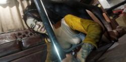 1animal 1boy 1girls 3d animated blueberg canid canine canis capcom devil_may_cry devil_may_cry_5 doggy_style domestic_dog eyes_rolling_back female feral human jewish_female knotting male male/female nicoletta_goldstein no_sound pleasure_face source_filmmaker straight tagme tanline tattoo tramp_stamp video wink zoophilia