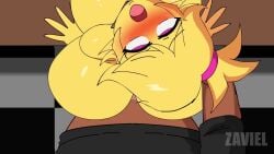 anthro anthro_penetrated assjob big_ass big_breasts chiku doggy_style five_nights_at_freddy's fredina's_nightclub furry plap pov tagme vaginal_penetration video zaviel