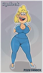 big_ass blonde_hair curvy curvy_figure cydlock rita_loud straight_hair the_loud_house