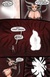 1boy 1boy1girl 1girls ashi_(samurai_jack) ass cambion comic daughters_of_aku female half_demon human male page_17 penis razter samurai_jack samurai_jack_(character) straight vagina