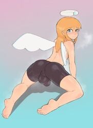 1boy angel angel_boy angel_wings anus ass balls blond_hair blond_hair_male blond_male blonde_hair blonde_hair_male blonde_male blue_eyes blue_eyes_male bulge cameltoe cheesecrumbles crimvael cuntboy cuntboy_focus cuntboy_only cute cute_male femboy fit fit_male flat_chest full-package_cuntboy herm hermaphrodite horny human hung intersex ishuzoku_reviewers light-skinned_cuntboy light-skinned_male light_skin looking_at_viewer looking_back male male_focus male_only maleherm monster_boy multi_genitalia penis penis_under_clothes pussy shirtless shirtless_male solo solo_cuntboy solo_focus solo_male topless topless_male white-skinned_male white_skin wings