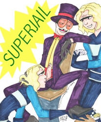 2009 male_only superjail tagme the_twins the_warden