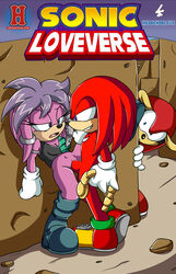 1girls 2boys archie_comics armadillo black_nose boots clothing cover echidna female gloves hedgehoglove julie-su knuckles_the_echidna looking_pleasured male mammal mighty_the_armadillo multiple_boys multiple_males naughty_face navel open_mouth penetration penis pink_fur purple_eyes purple_hair pussy red_fur sega sex smile sonic_(series) sonic_universe spying straight teeth text vaginal_penetration wall white_gloves