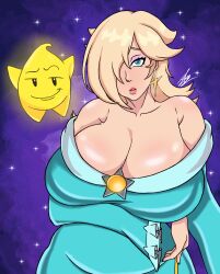 princess rosalina from super mario bros. by roguetheartist